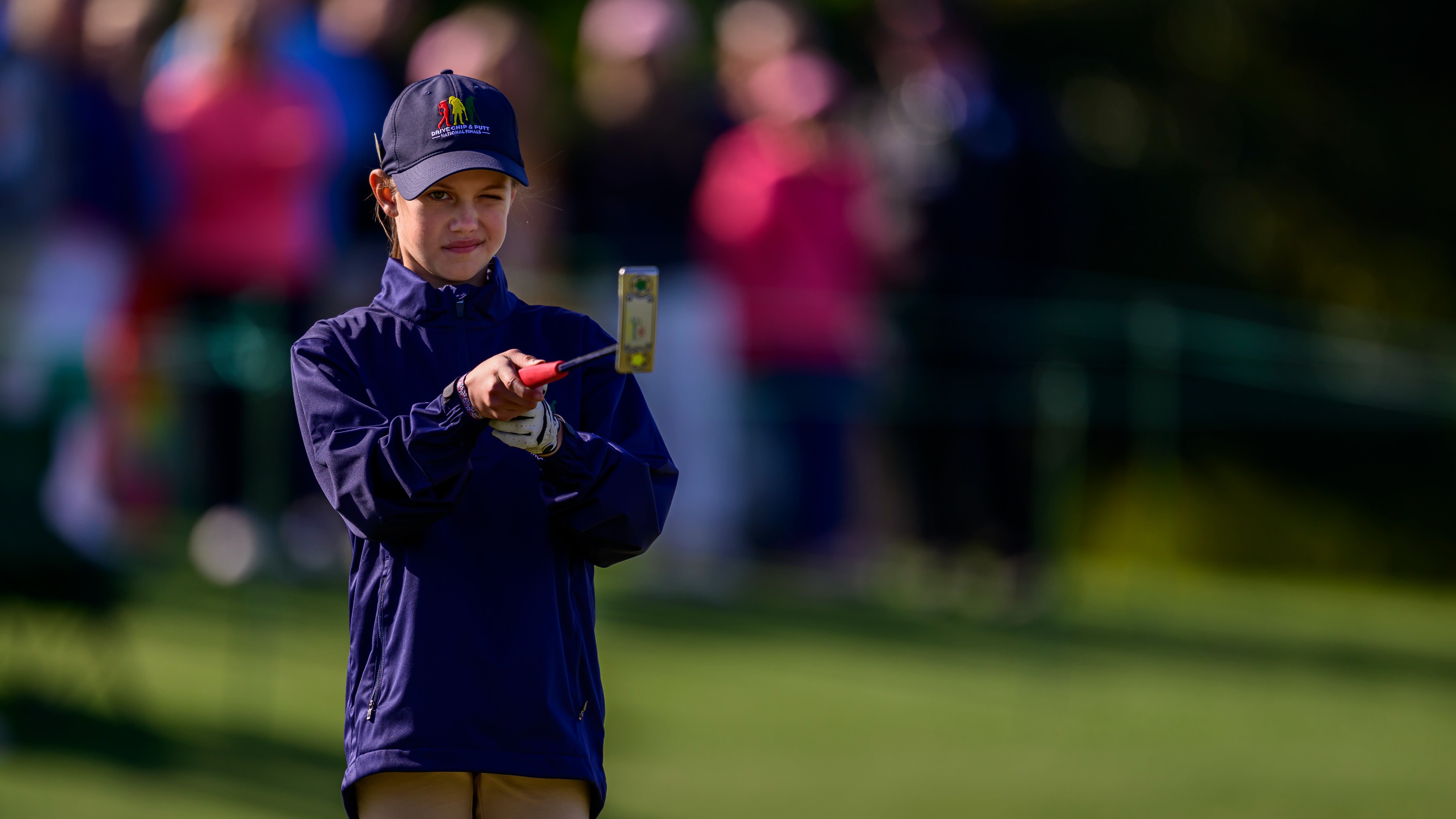 Lucy Wiertel returns to the Drive, Chip and Putt National Finals in 2026.