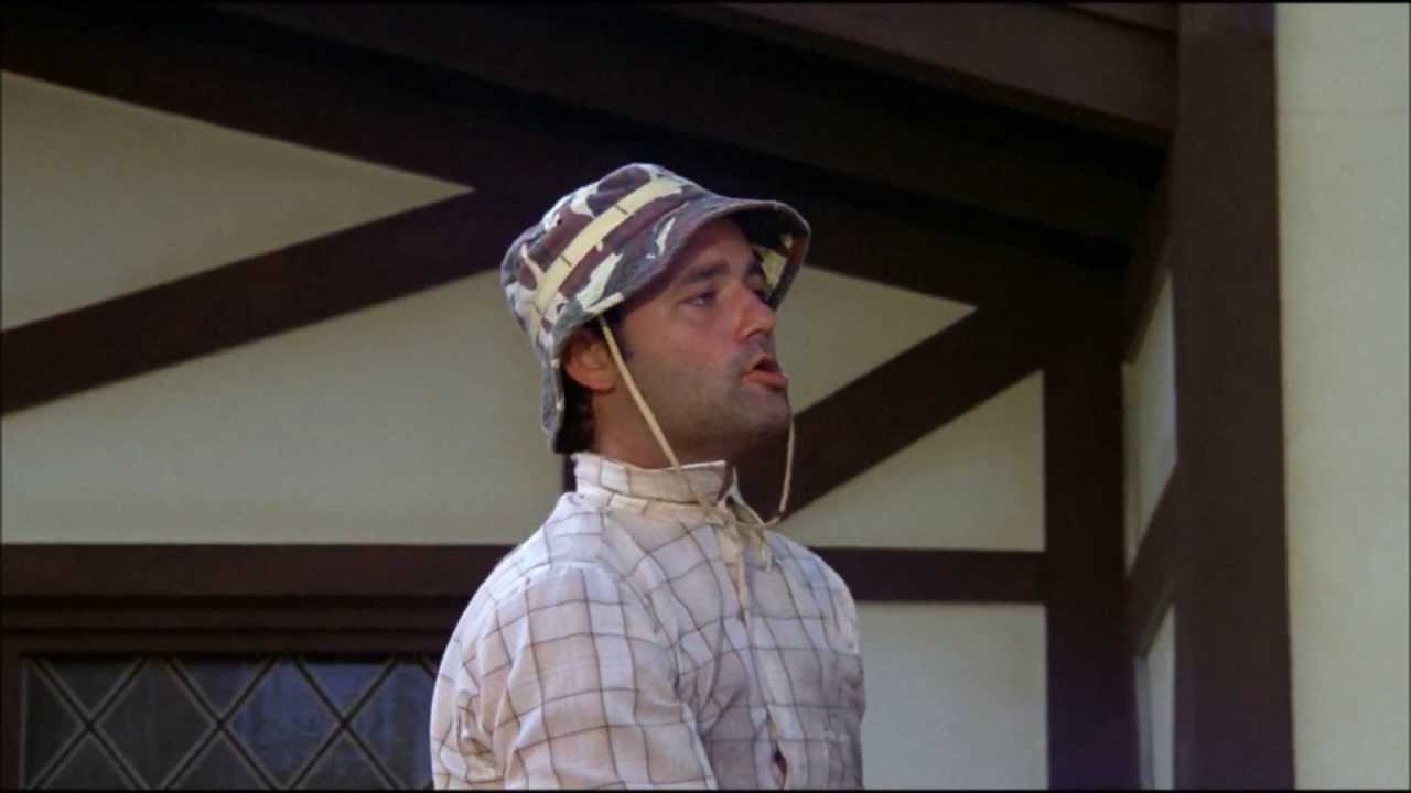 Caddyshack' icon Bill Murray drops the putter and walks away in