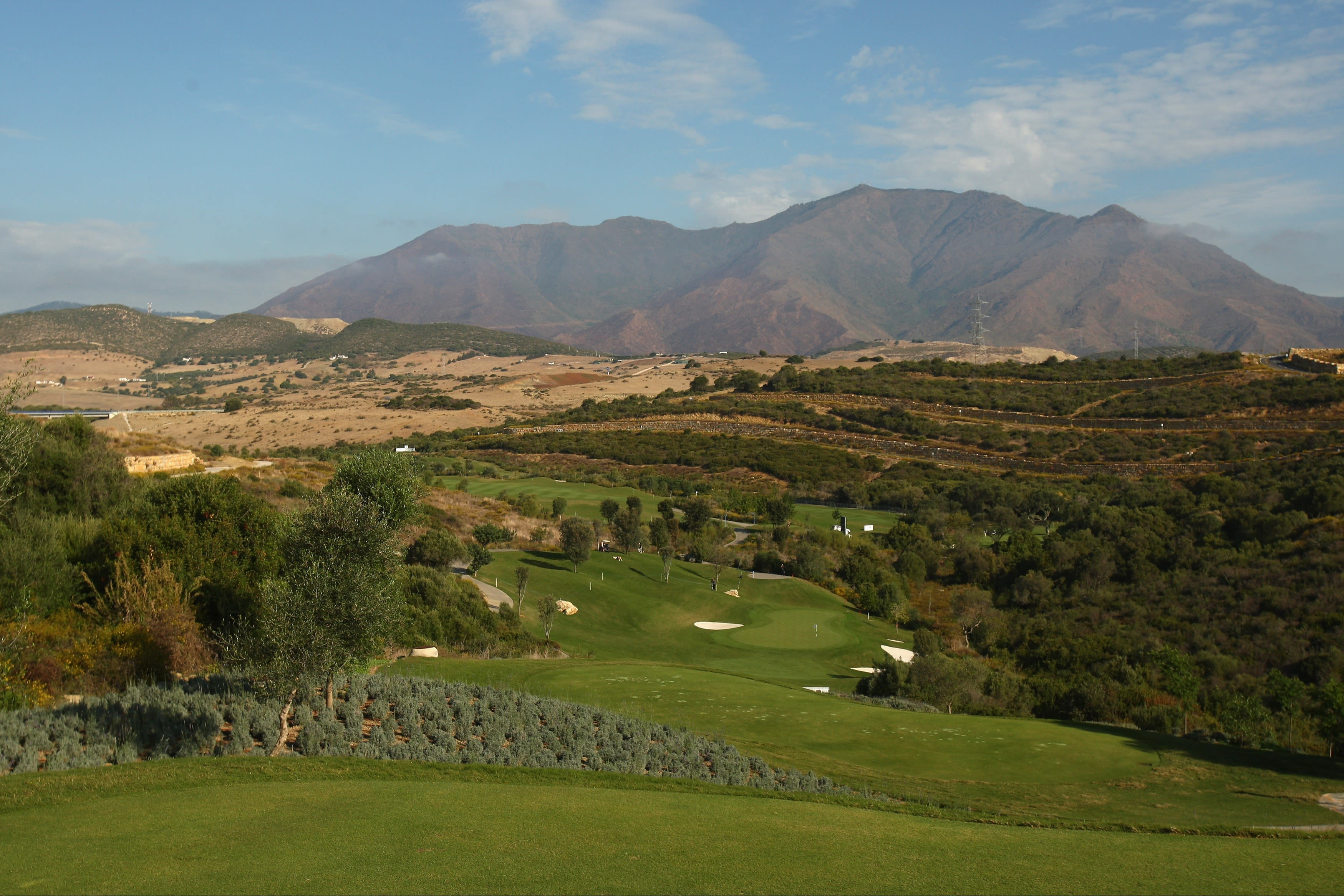 The 10th hole at Finca Cortesin. (Getty Images)