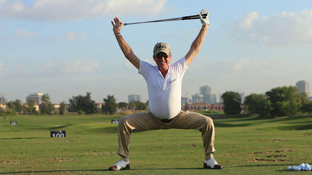 Why Miguel Angel Jimenez Stretches Before Every Round (And Why You Should Too)