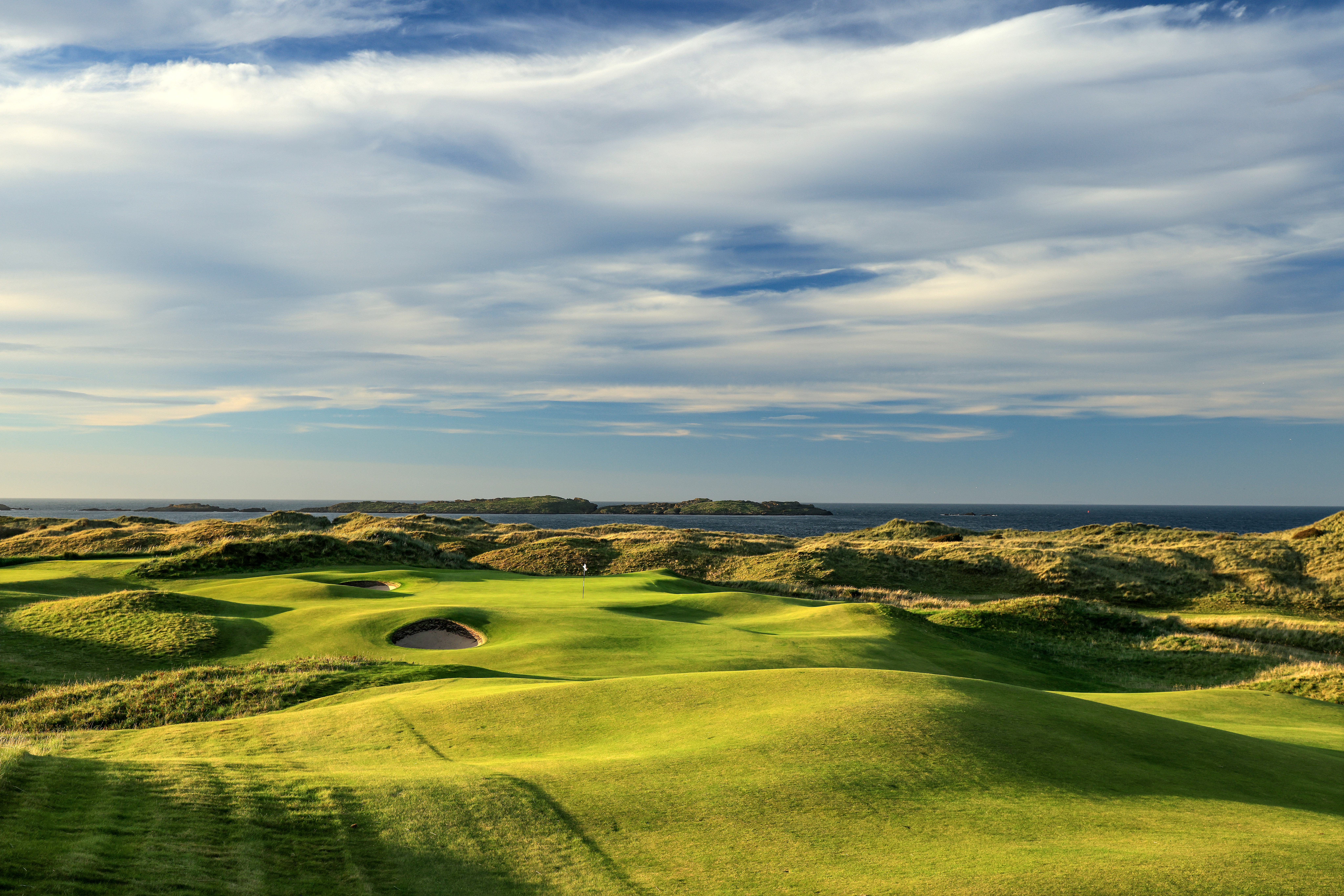 The par-4 15th, Skerries.