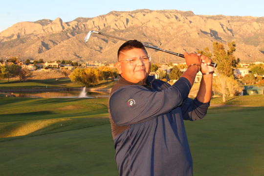 Jason Montoya’s Journey from Making Pueblo History to Becoming a Beacon for Native American Junior Golf
