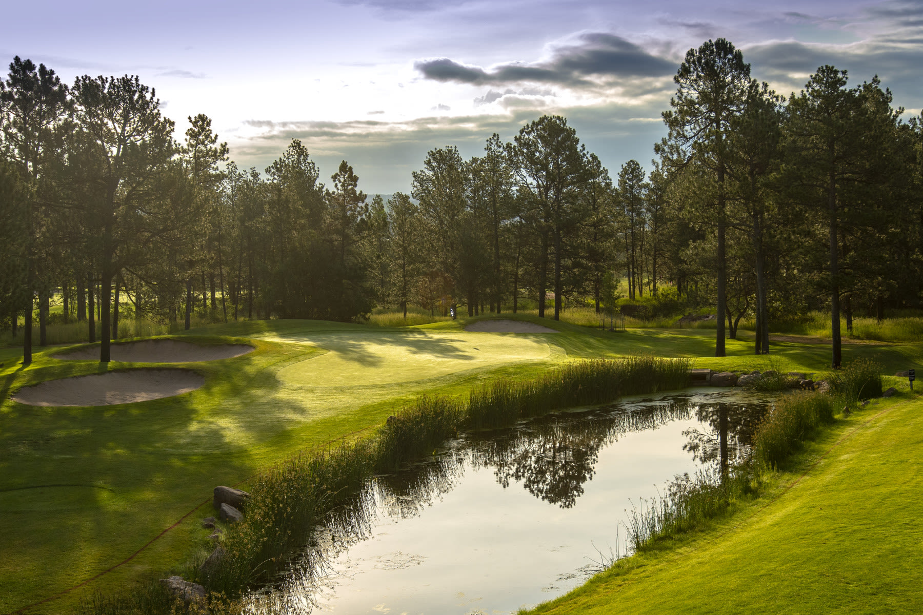 The 11th hole at Eisenhower's Blue Course. (Fred Vuich/USGA)