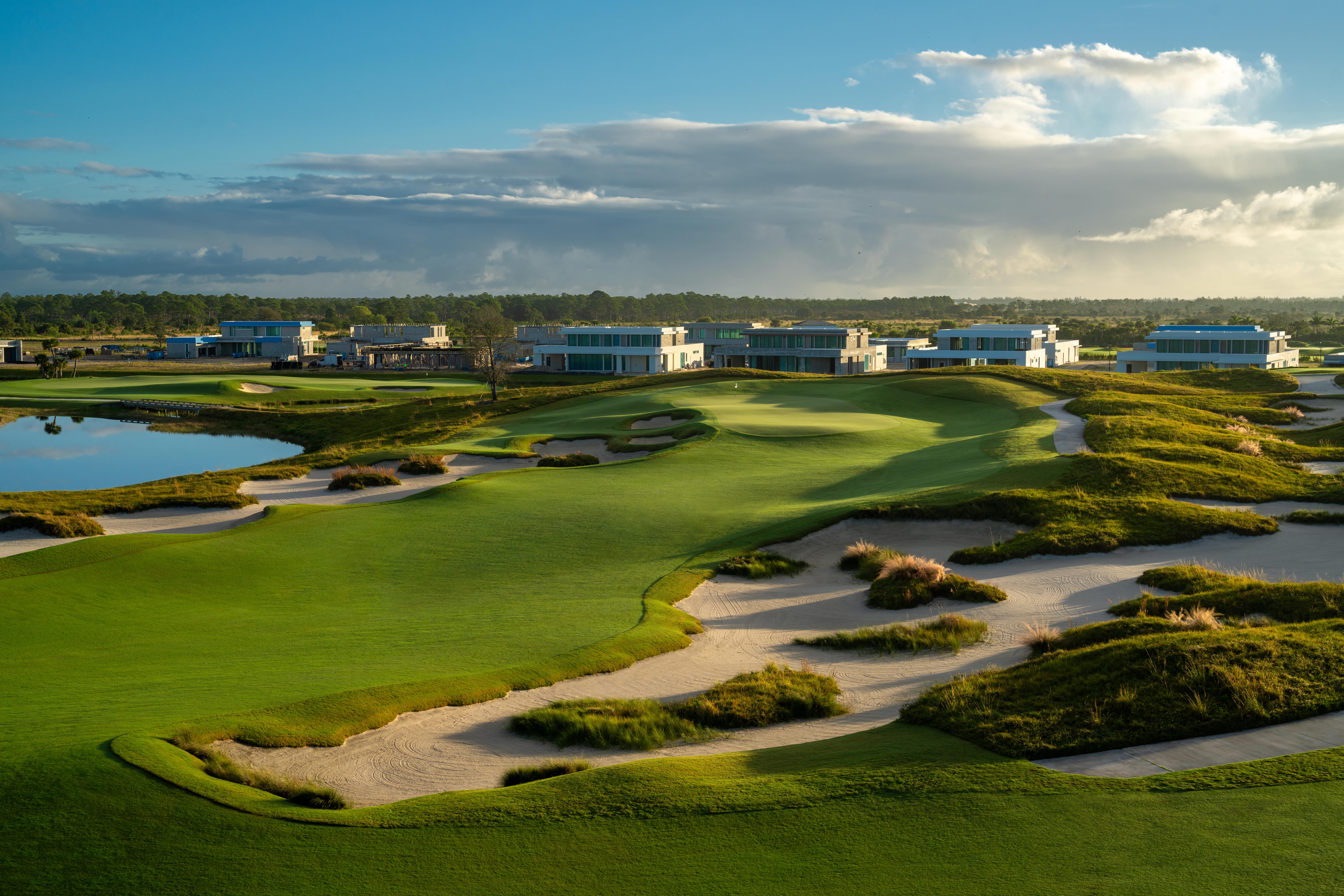 Panther National's stunning 11th hole.