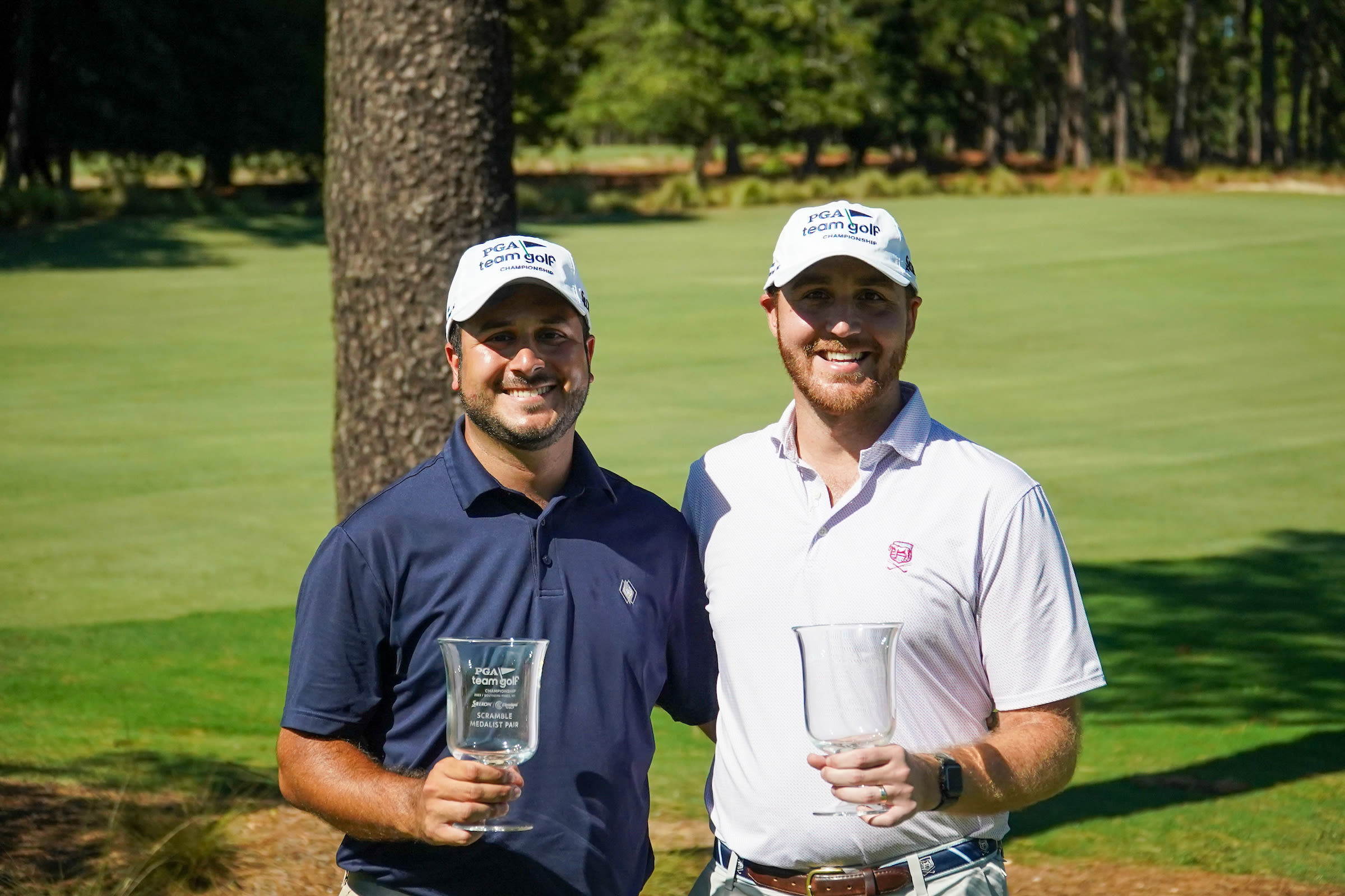 Scramble Pair medalists Michael Dugan & Matt Pulleo.