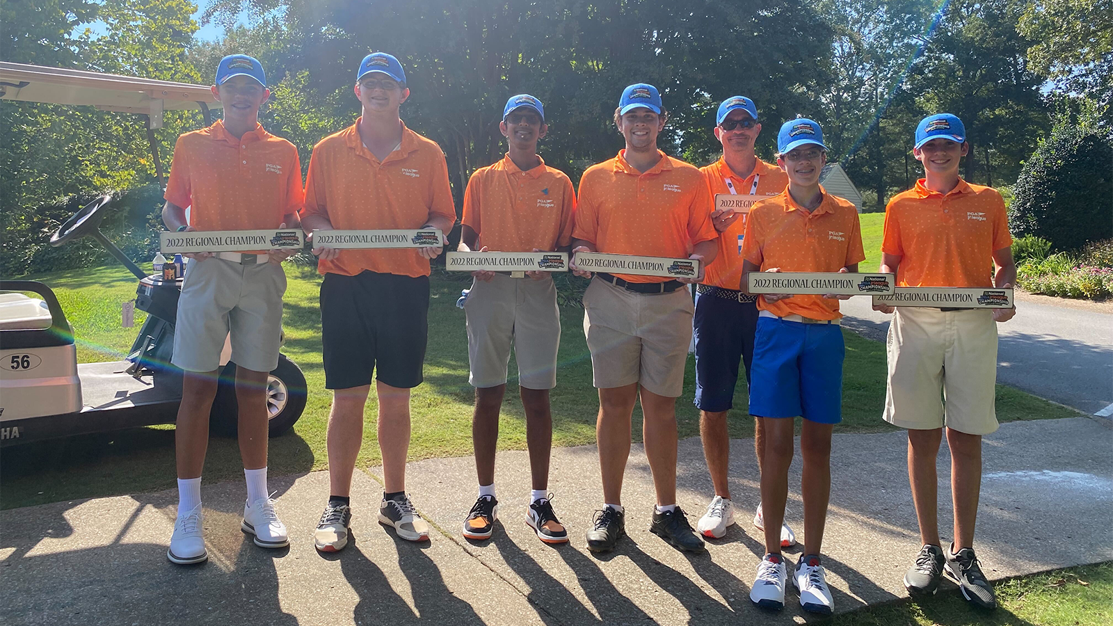 The 17U Champions at the National Car Rental PGA Jr. League Regional at WindStone Golf Club in Ringgold, Georgia.