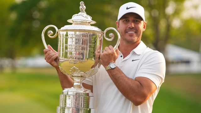 Koepka, Wanamaker Pay a Visit to Stanley Cup Playoffs After PGA Win