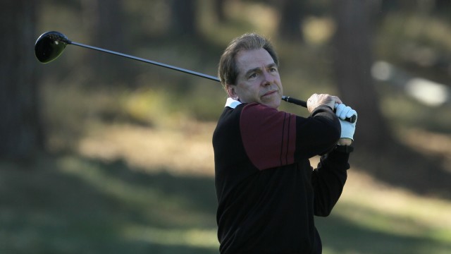 Now Retired, Nick Saban Can Put These Swing Tips From Mark Blackburn, PGA, to Good Use