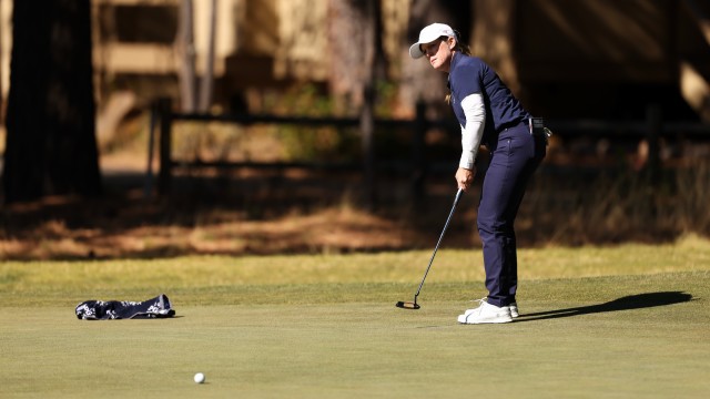 Stephanie Connelly Eiswerth put on a putting clinic during the final day of the Women's PGA Cup.