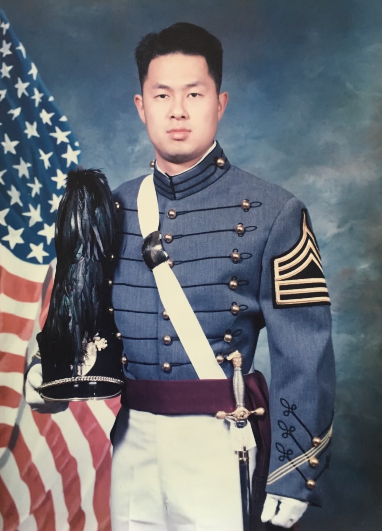 Son during his time in the U.S. Army.