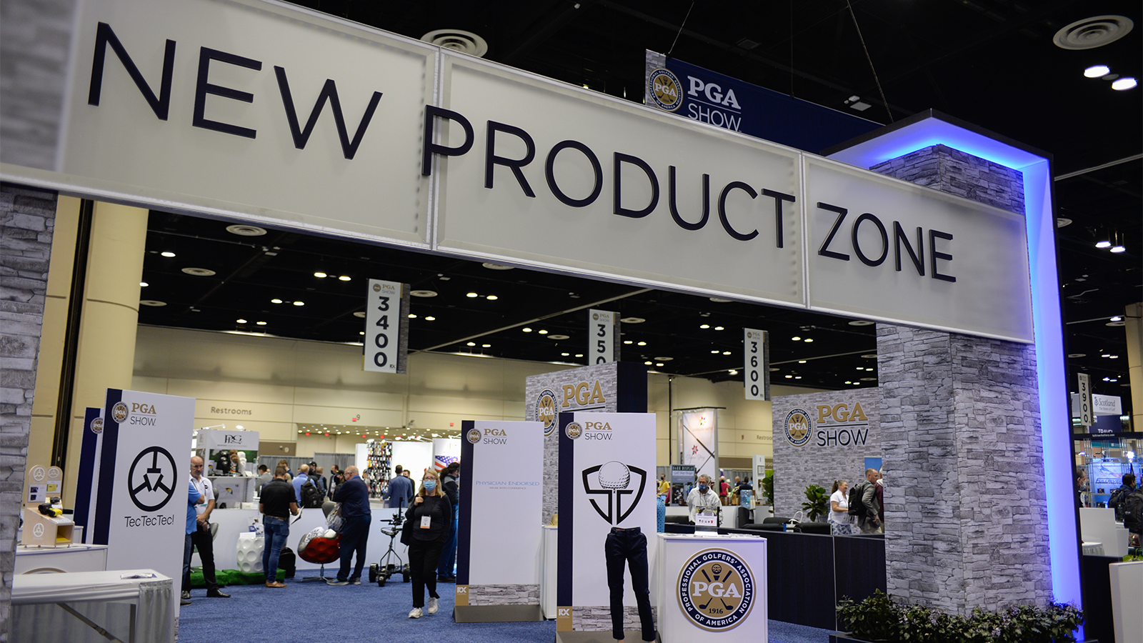The New Product Zone during the 2022 PGA Show at the Orange County Convention Center on January 26, 2022 in Orlando, Florida. (Photo by Montana Pritchard/PGA of America)