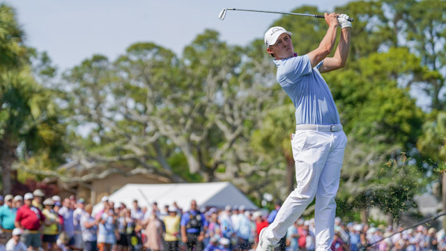 Matthew Fitzpatrick won the 2023 RBC Heritage with excellent iron play. (Jason Allen/ISI Photos/Getty Images)