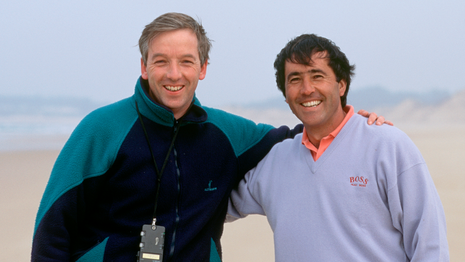 David Cannon and Seve Ballesteros in 1992.