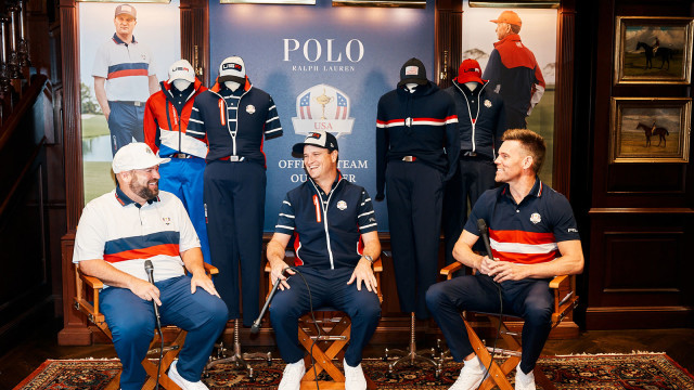 U.S. Team Unveils New Ralph Lauren Uniforms for Ryder Cup in Rome