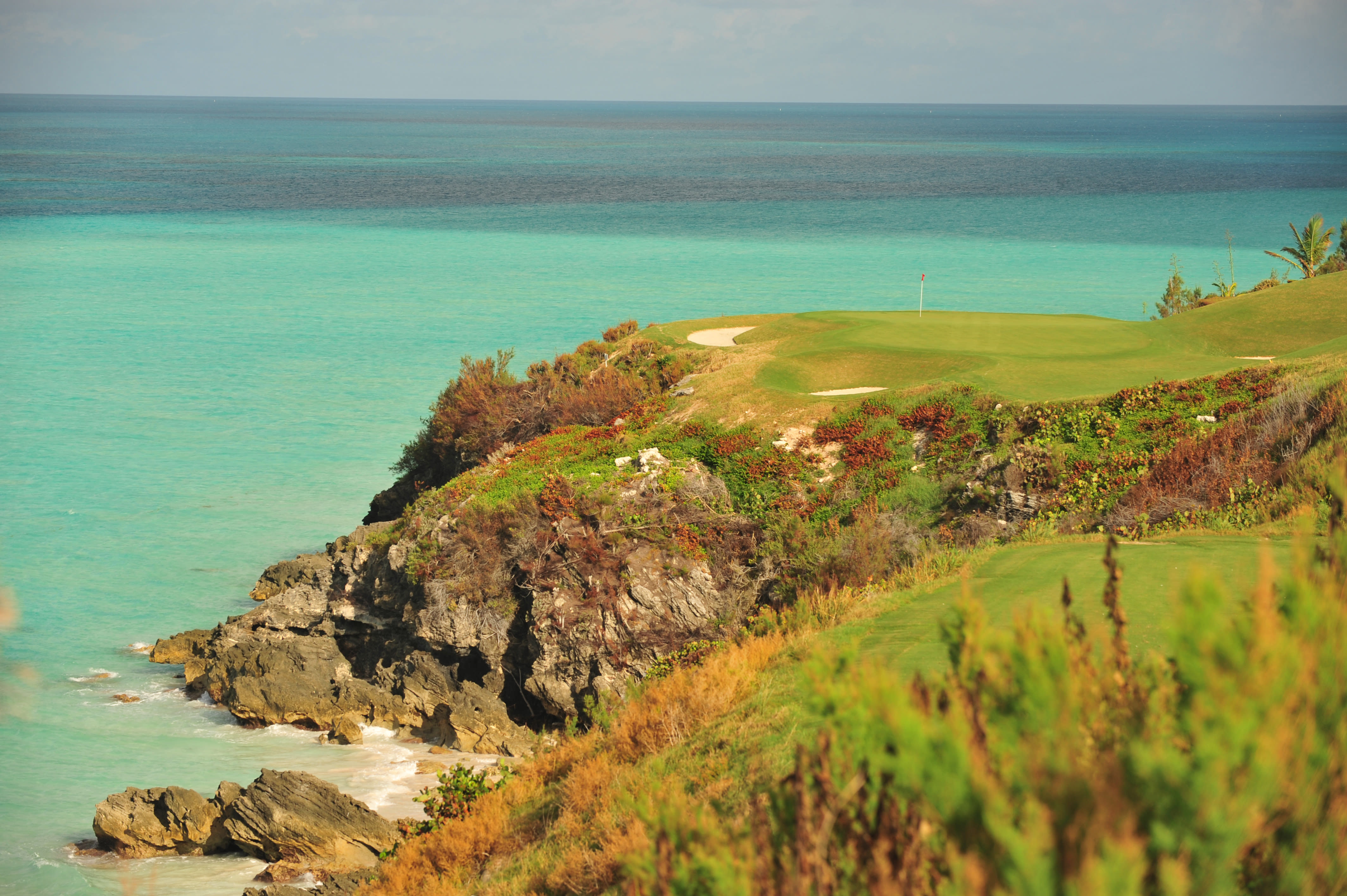 The incredible 16th hole at Port Royal