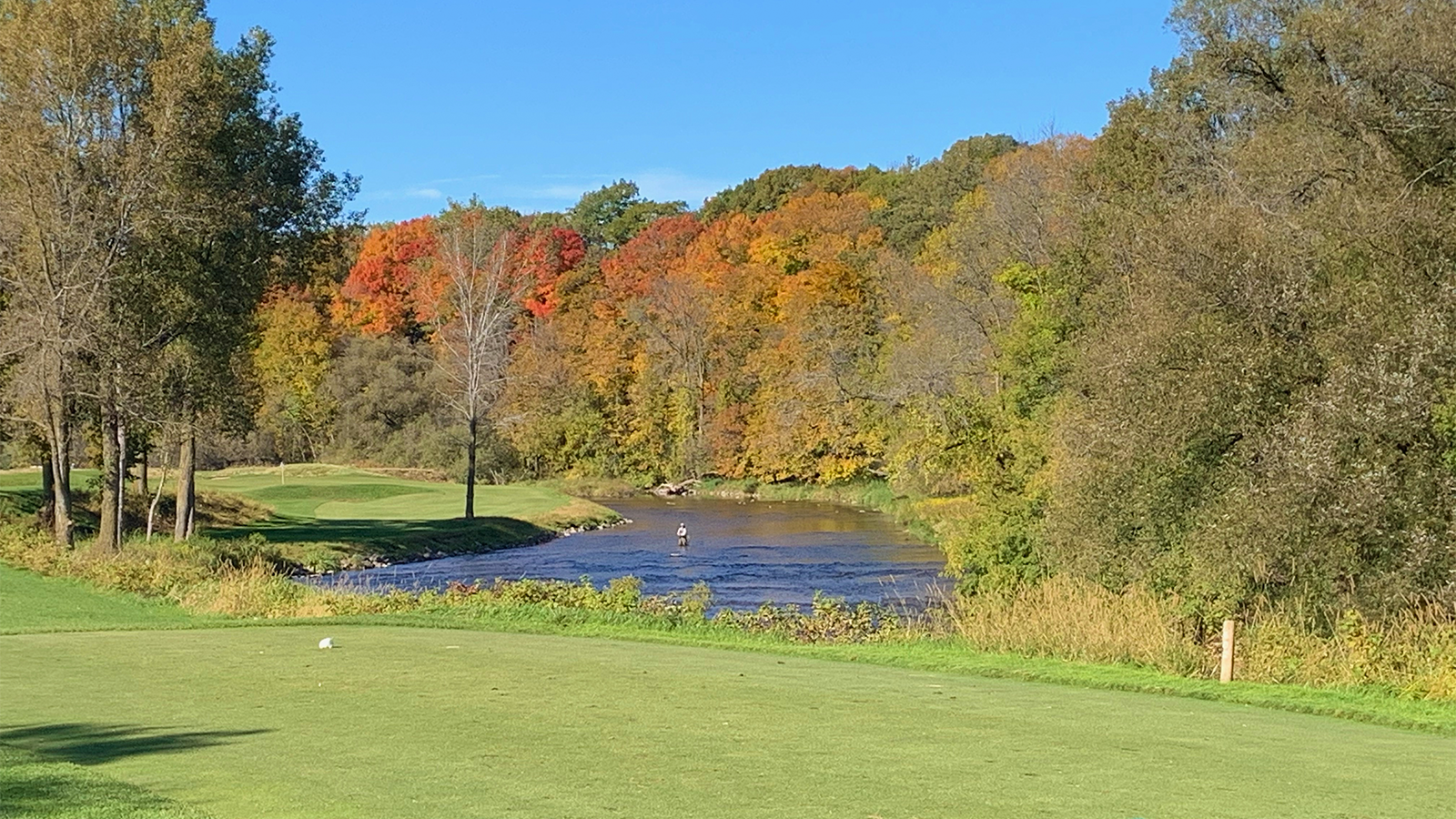 A stunning view from Blackwolf Run during the fall. 