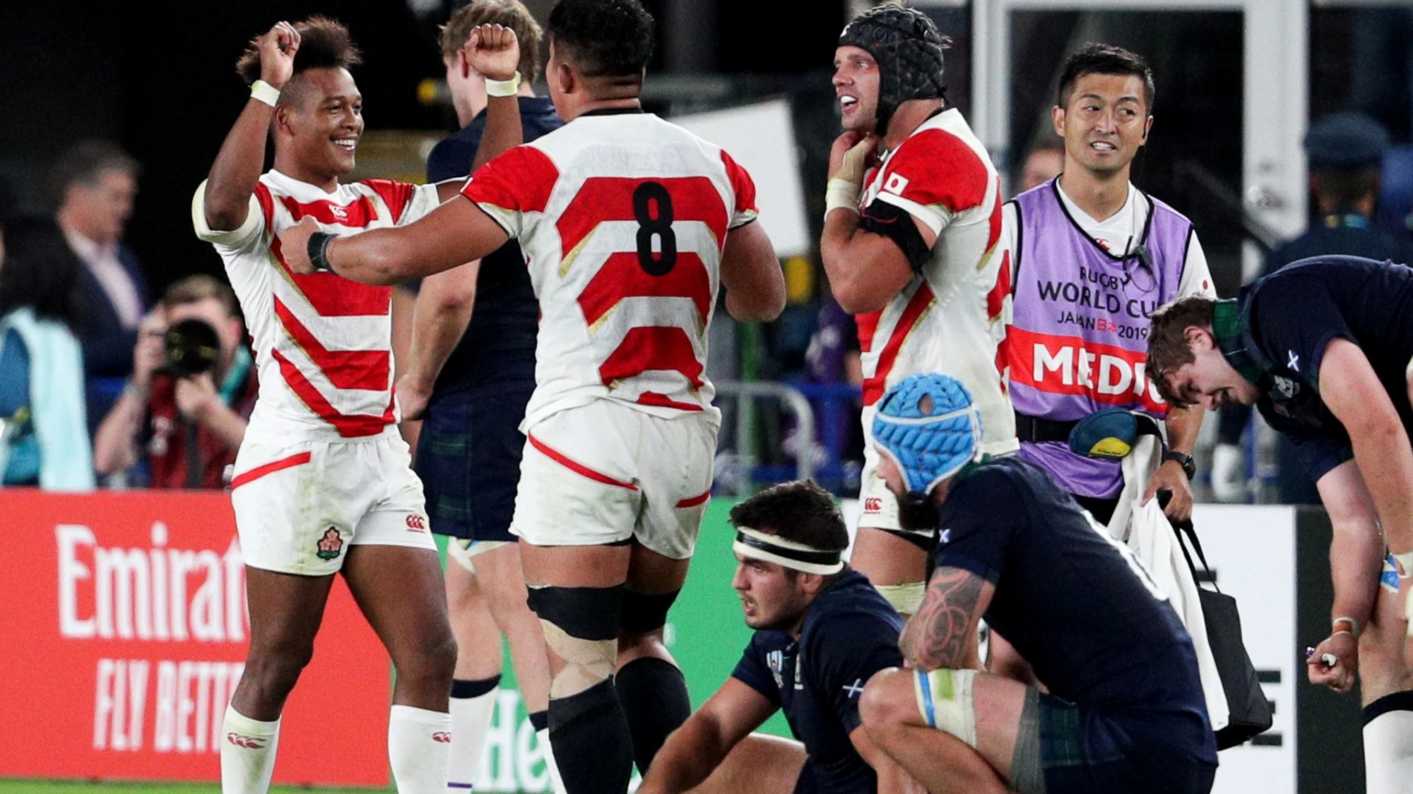 Brave Scotland bow out despite stirring second-half display