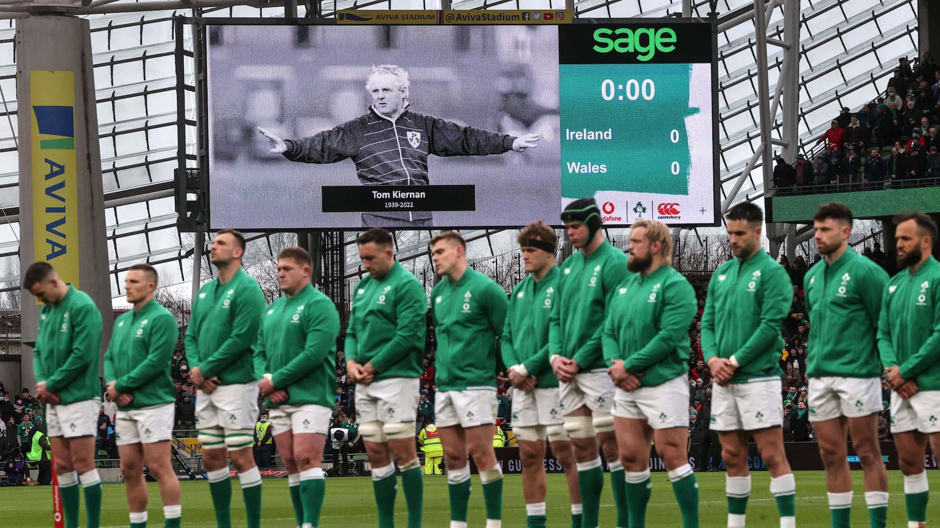 Rugby world pays tribute to Lions and Ireland great Kiernan