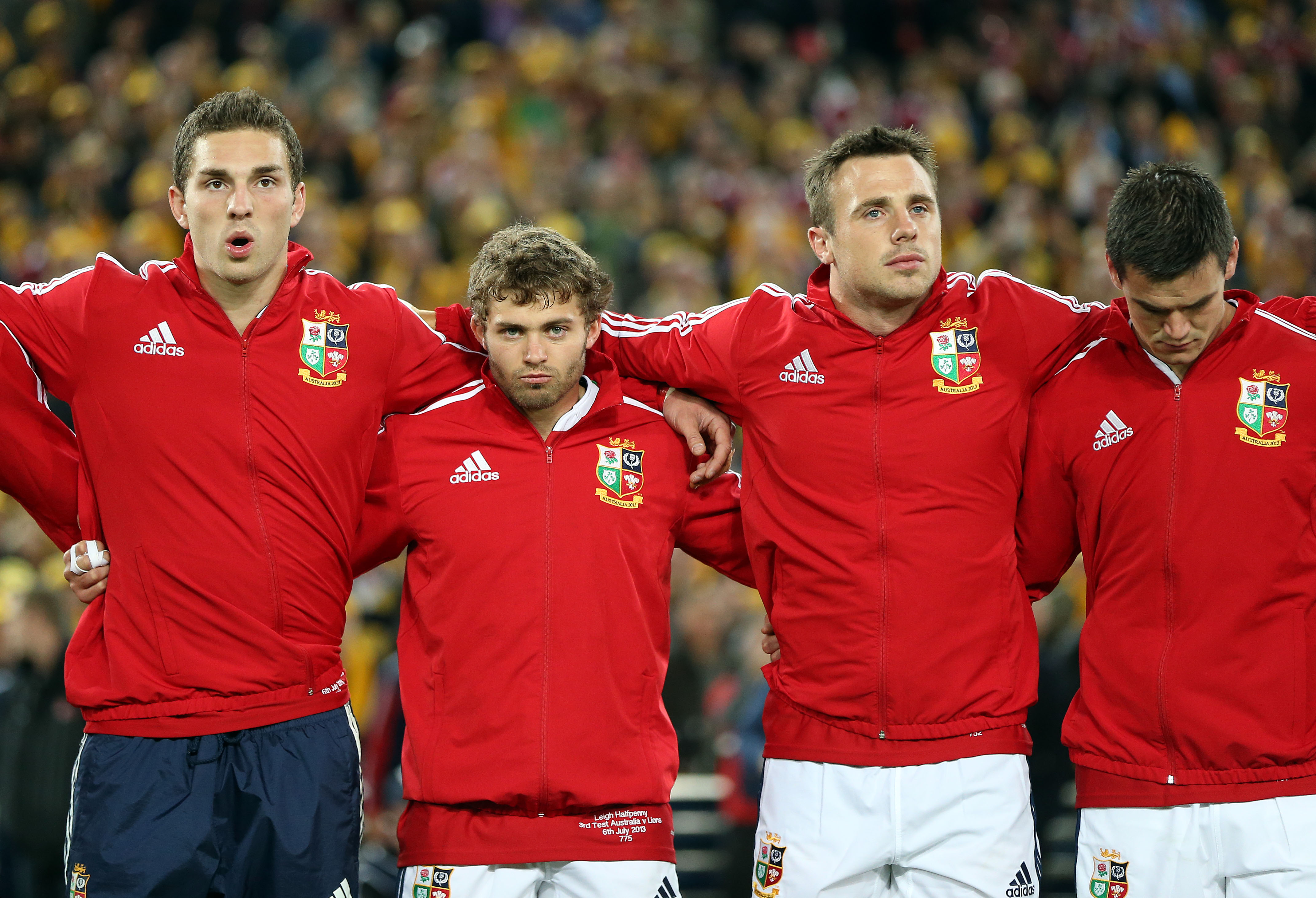 George North Leigh Halfpenny