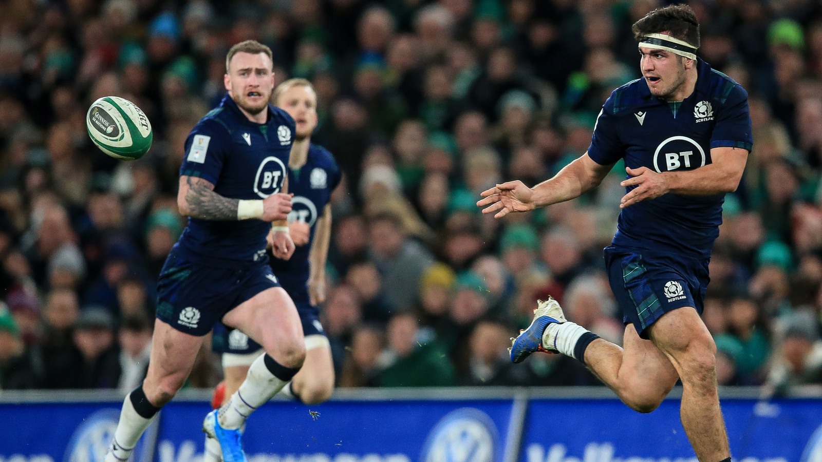 Scotland make three changes for Italy trip