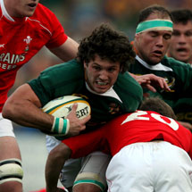 Currie Cup action for Bok nine