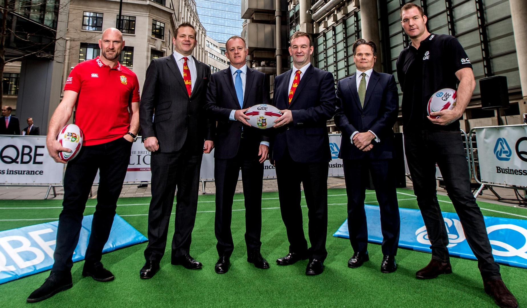 QBE to partner the British & Irish Lions for 2017 tour to New Zealand