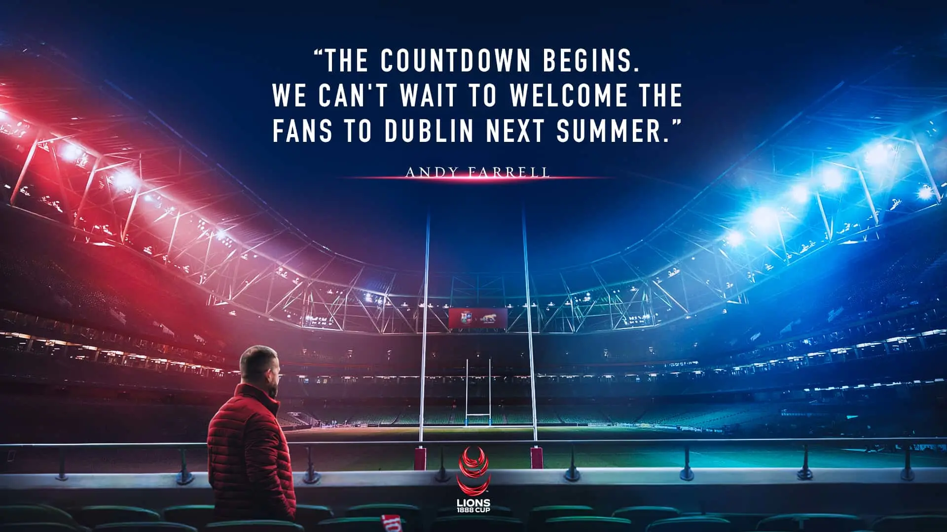 Farrell looks ahead to historic Lions fixture