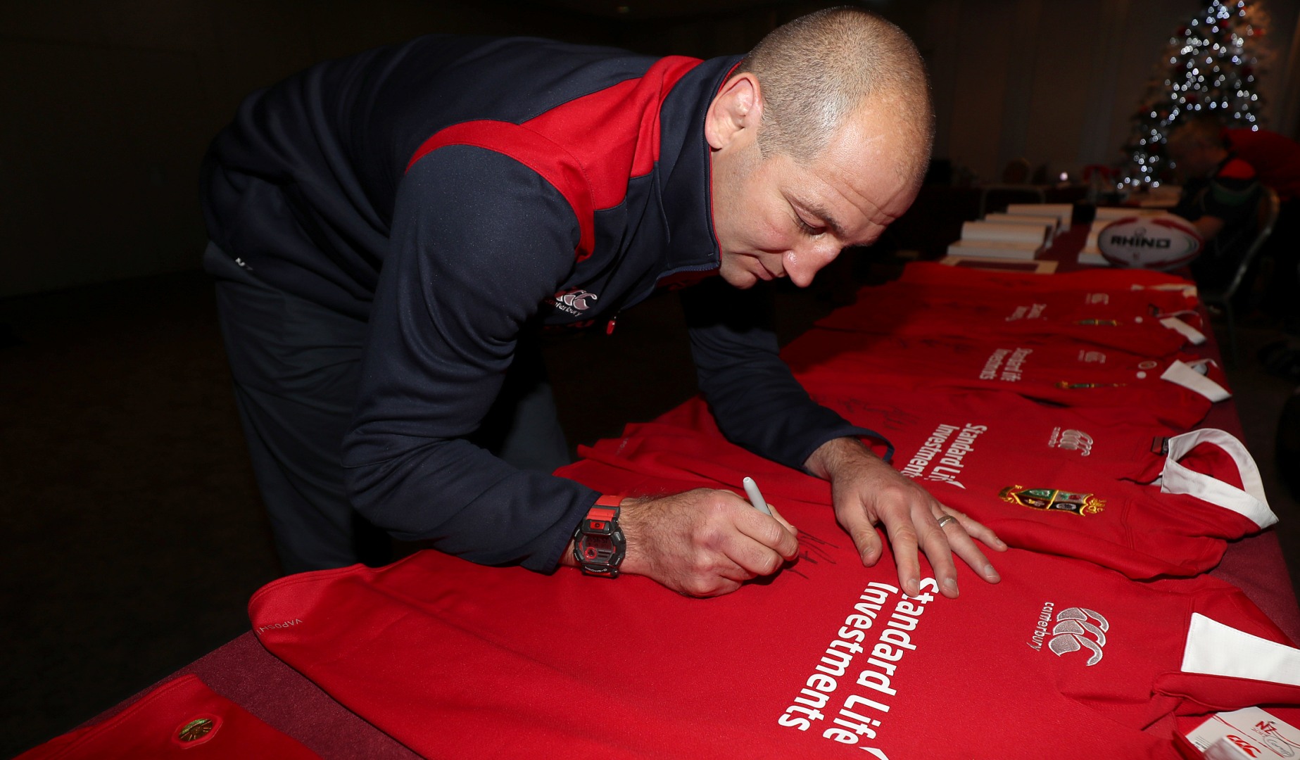 Win a jersey signed by the Lions Coaching Team