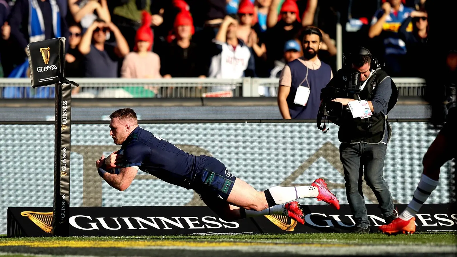 Sensational Hogg gets Scotland off the mark in Rome