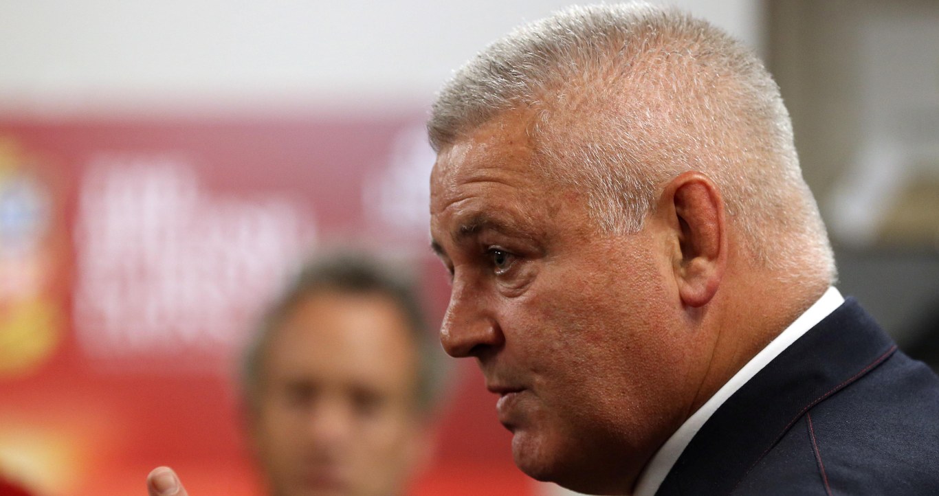 Gatland names 12 Lions in Wales squad
