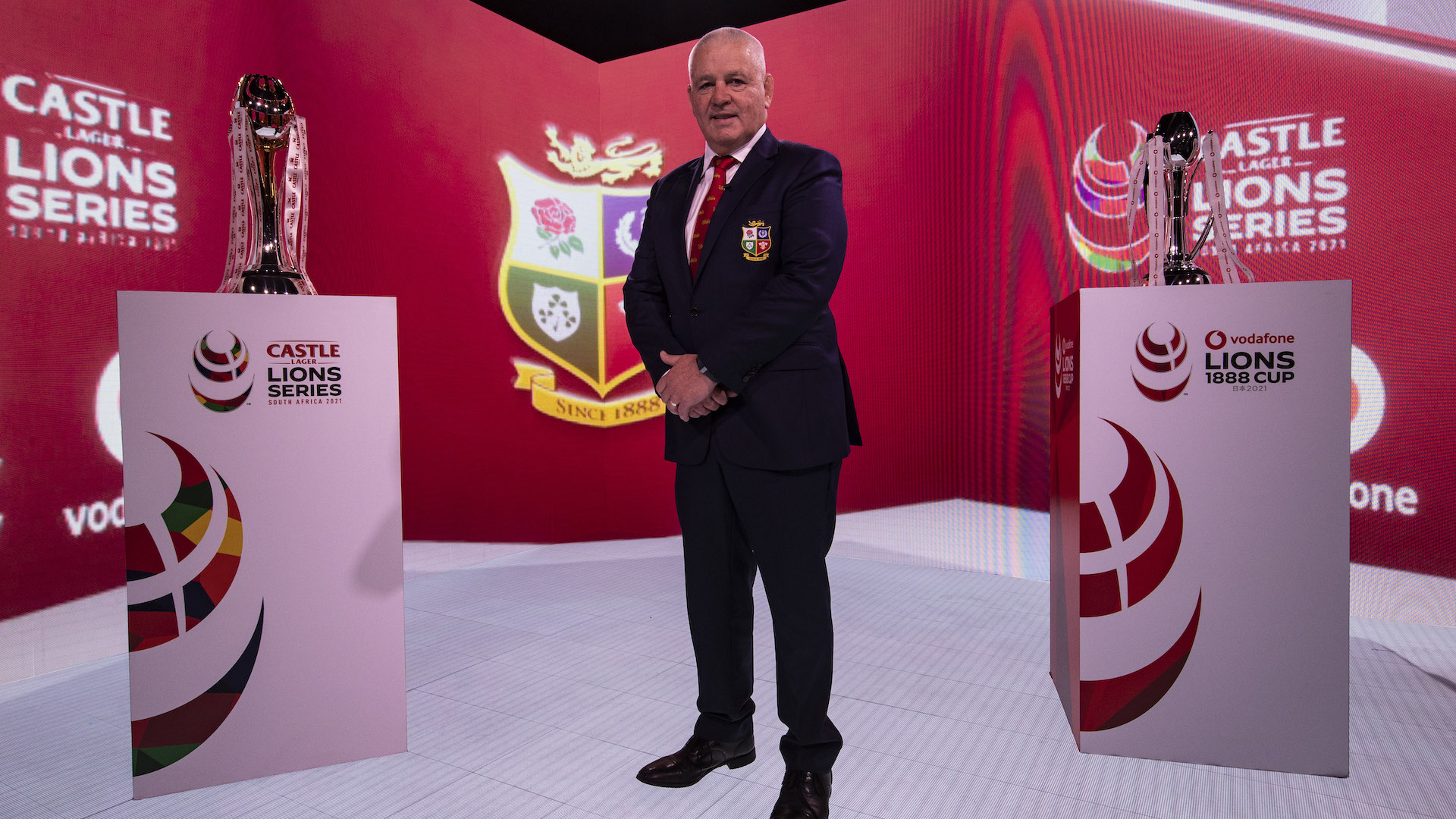 Warren Gatland names 2021 British & Irish Lions squad