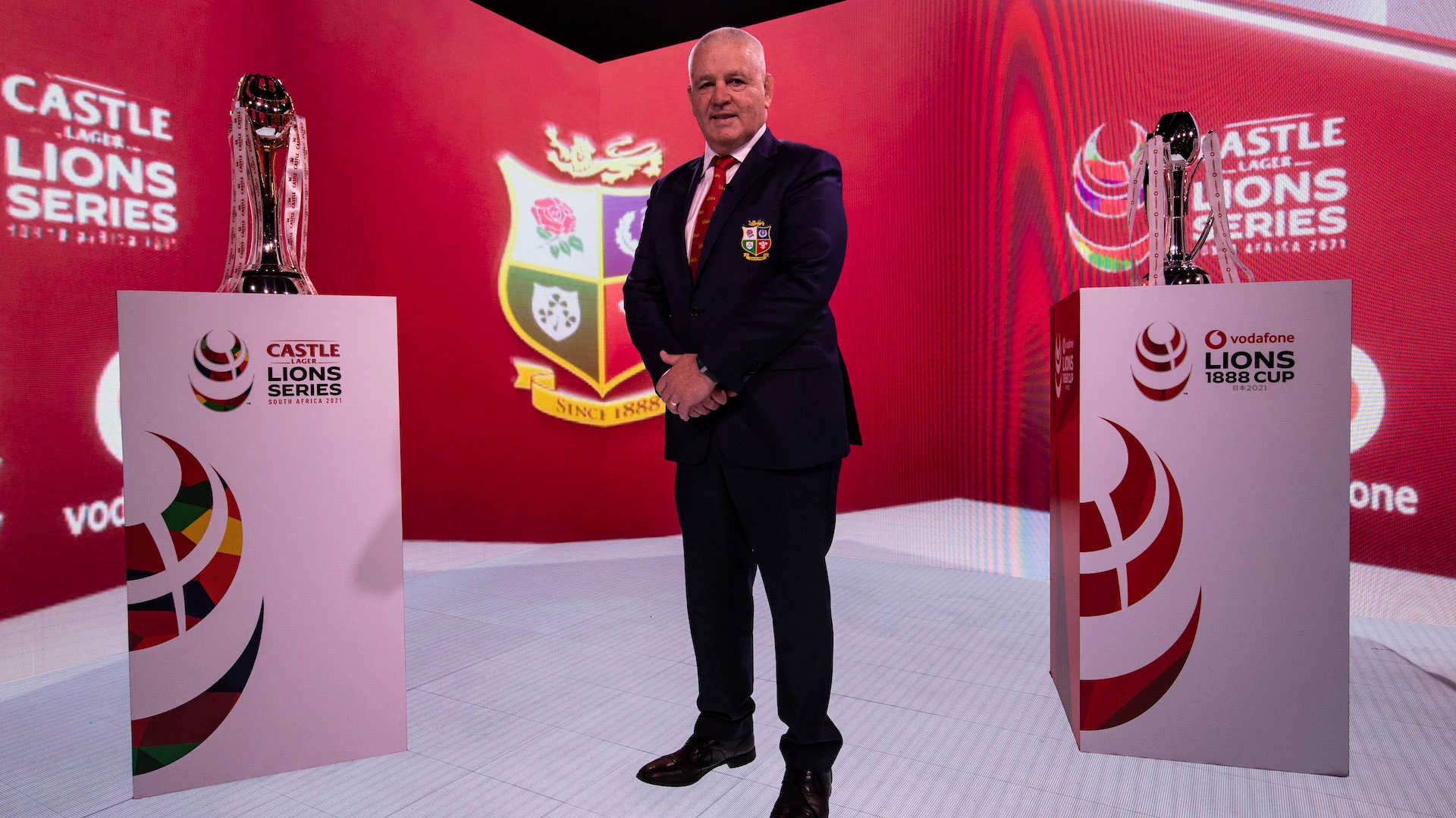 Warren Gatland names 2021 British & Irish Lions squad