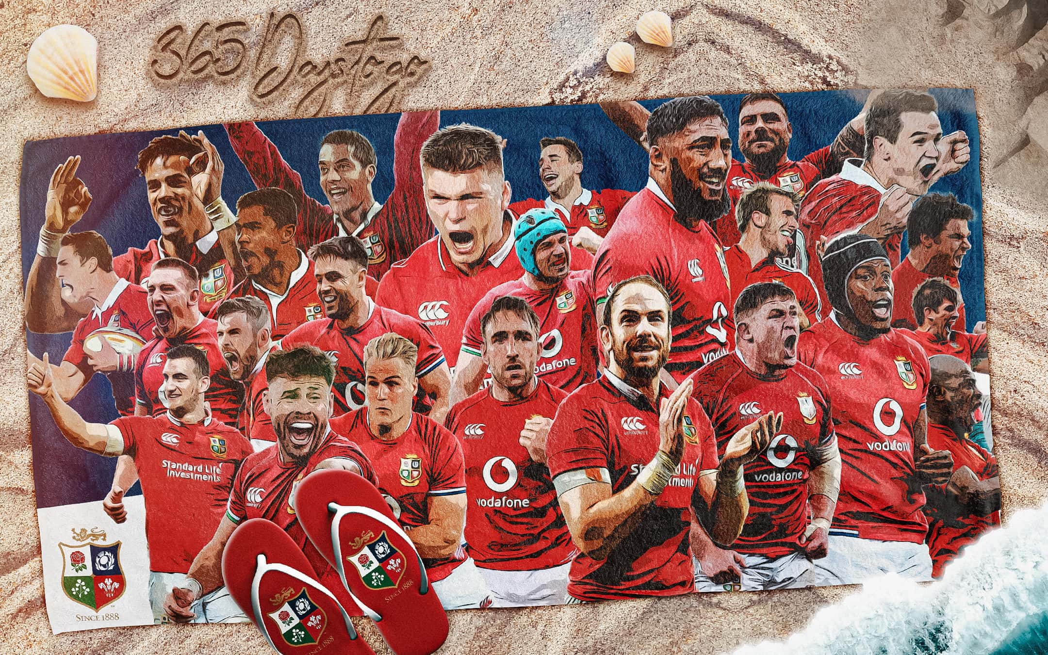 One Year to Go until Lions First Test