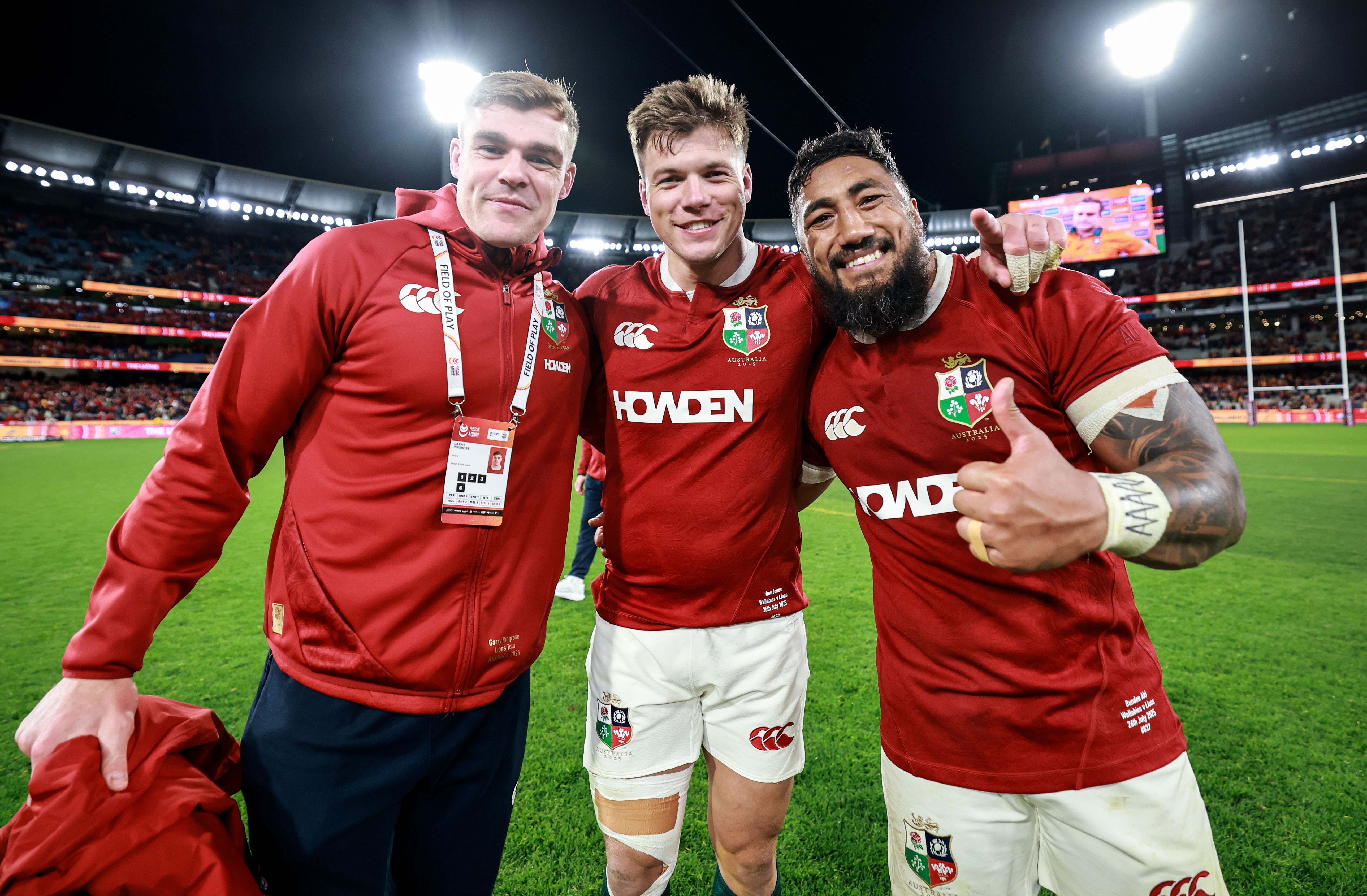 Huw Jones Garry Ringrose