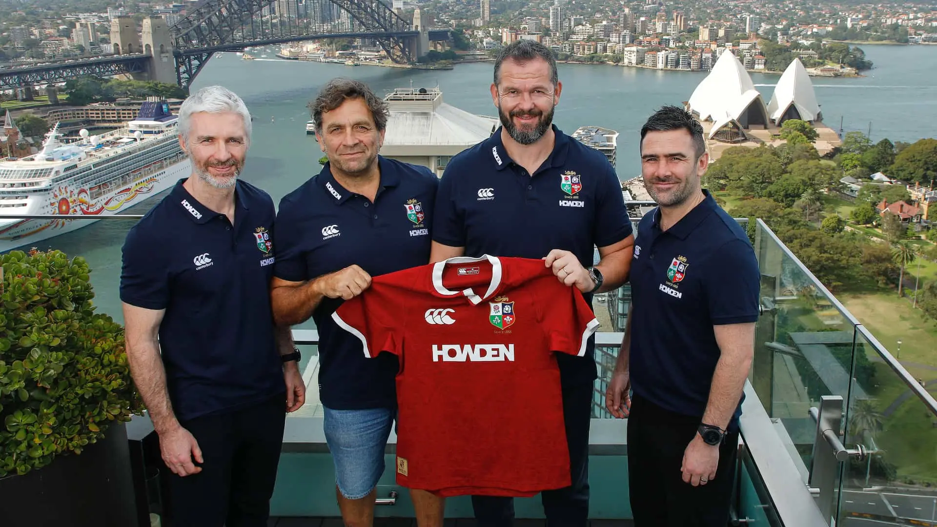 Andy Farrell makes first British & Irish Lions appointments ahead of 2025 tour to Australia