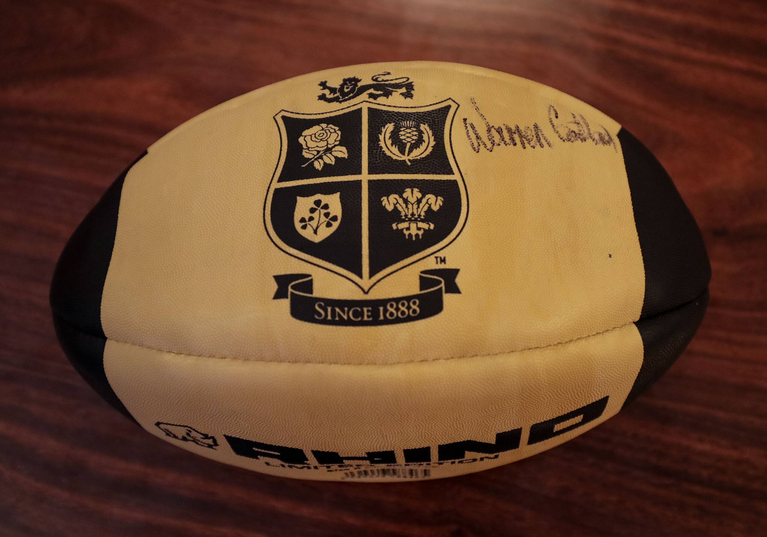 Terms & Conditions - Limited Edition Retro Rugby Ball Signed by Warren Gatland