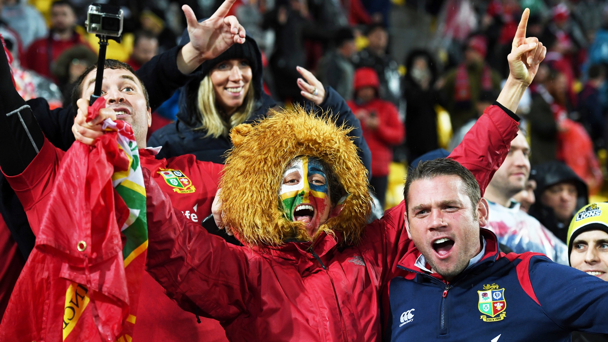 Send in fan footage and star on the Lions DVD