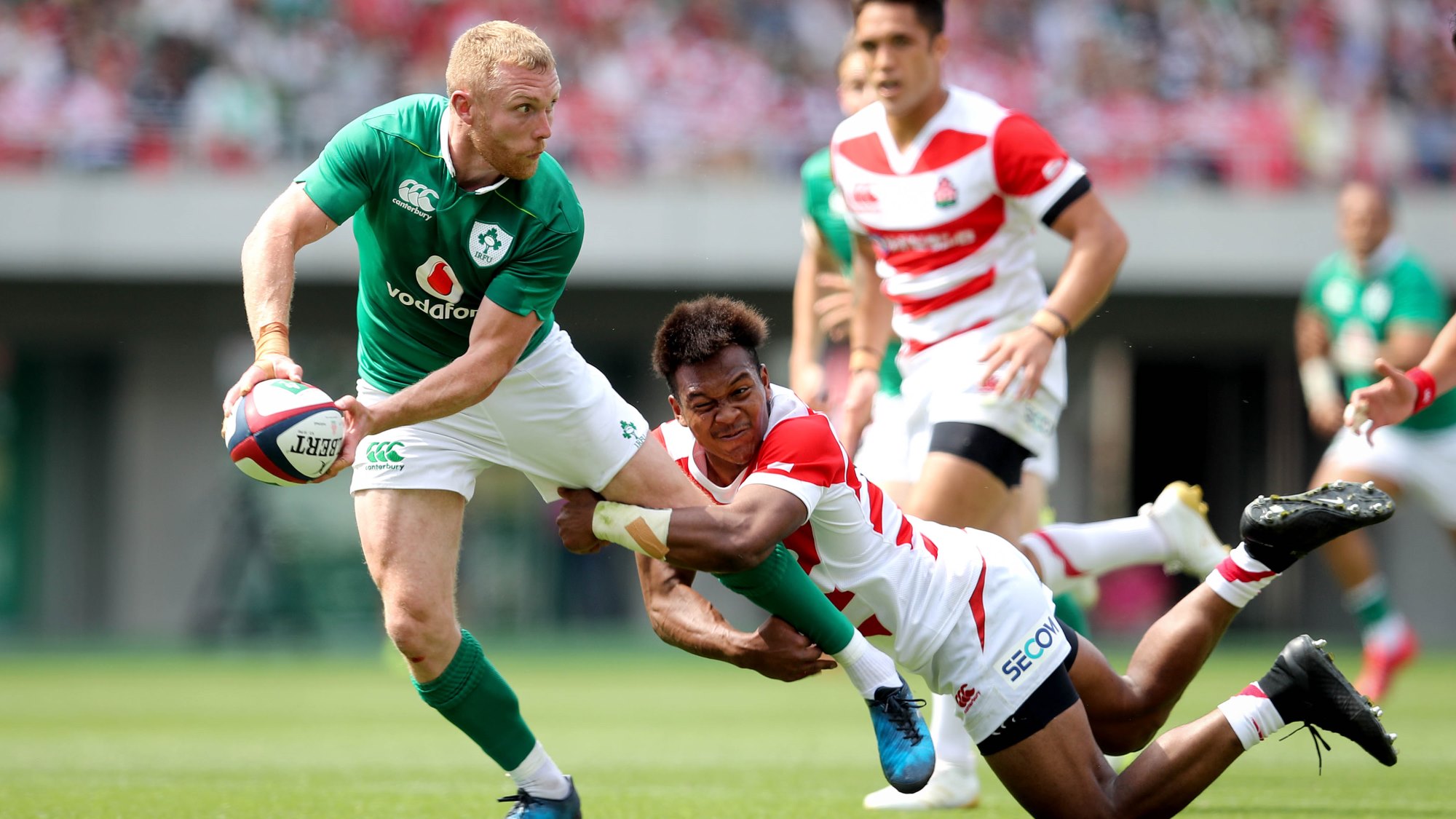 Ireland on form to ease past Japan
