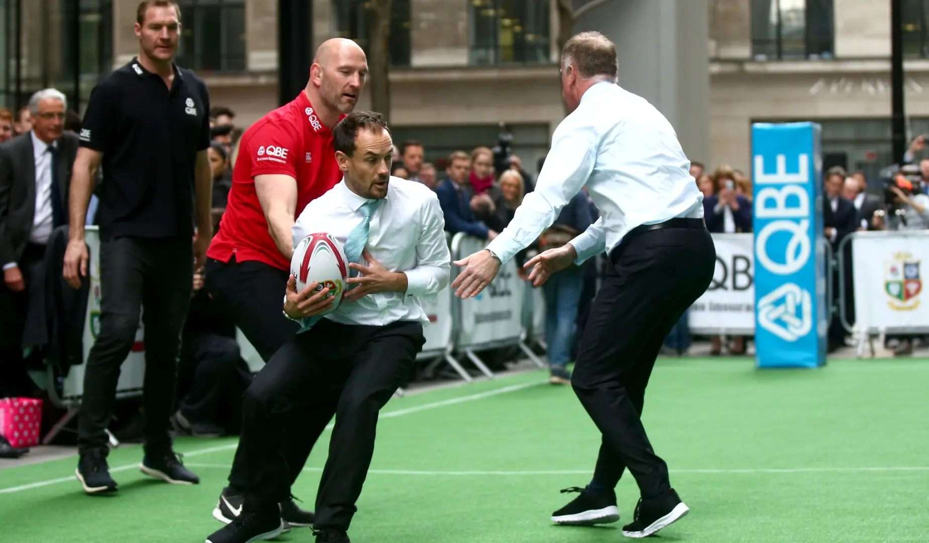 QBE bring touch rugby to the heart of London
