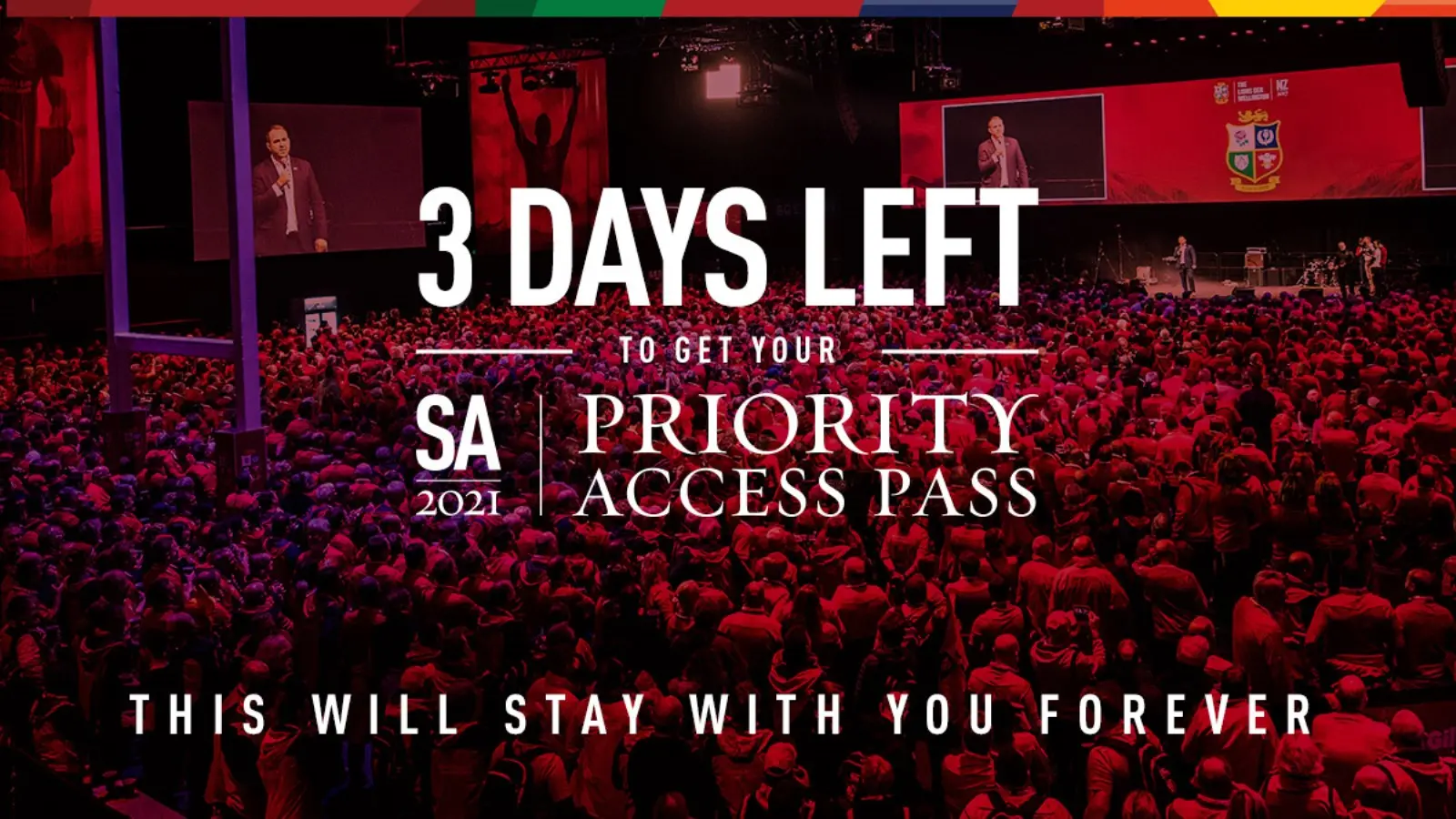 Three days left to sign up for Priority Access Pass