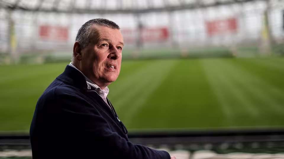 A photo of Philip Browne at the Aviva Stadium