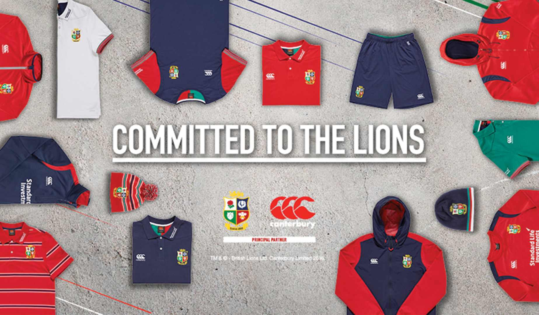 Canterbury unveil new Lions training kit