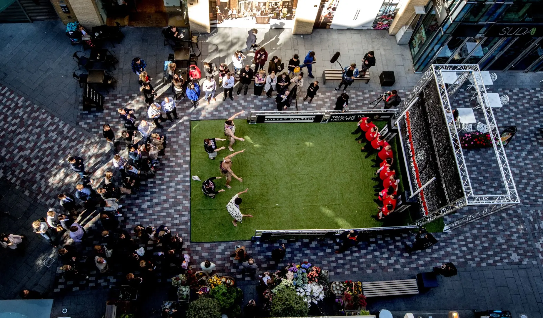 The Lions welcome the haka to London