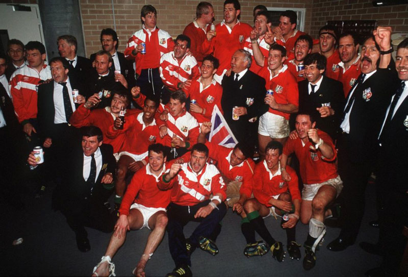 Lions celebrate 1989 Image