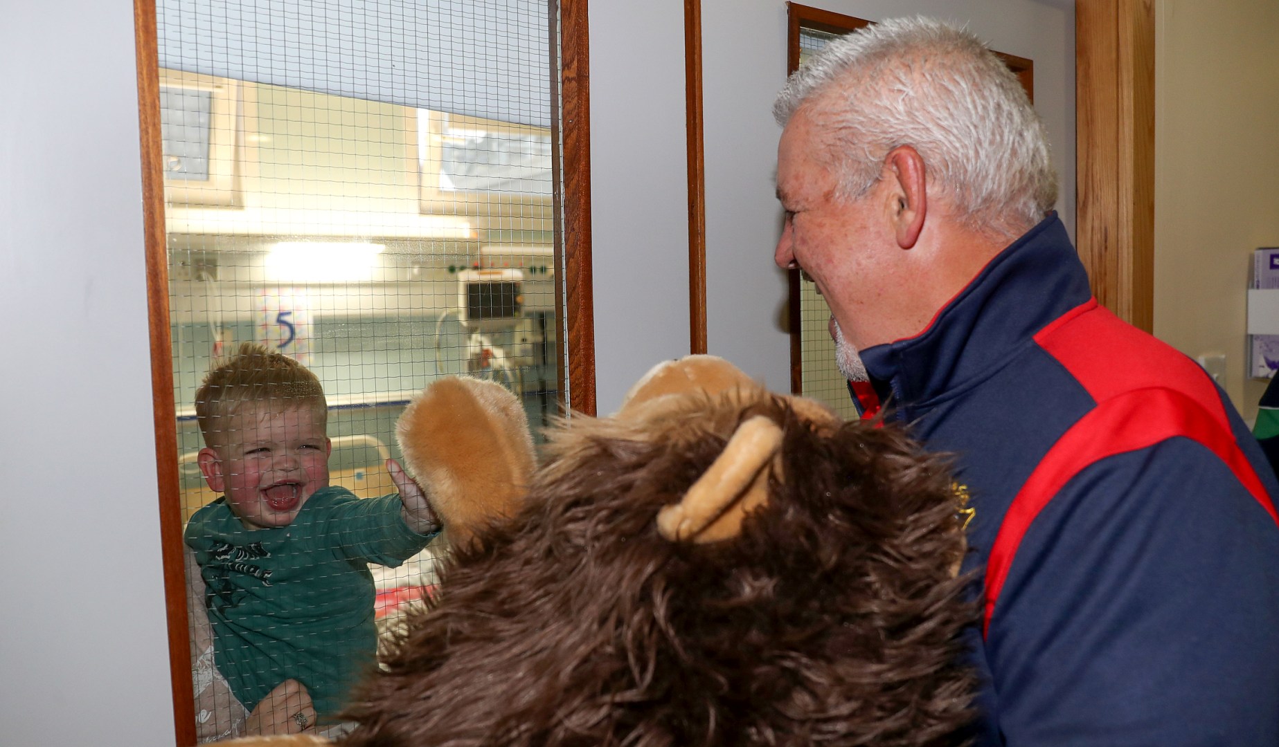 Gatland humbled by visit to Temple Street
