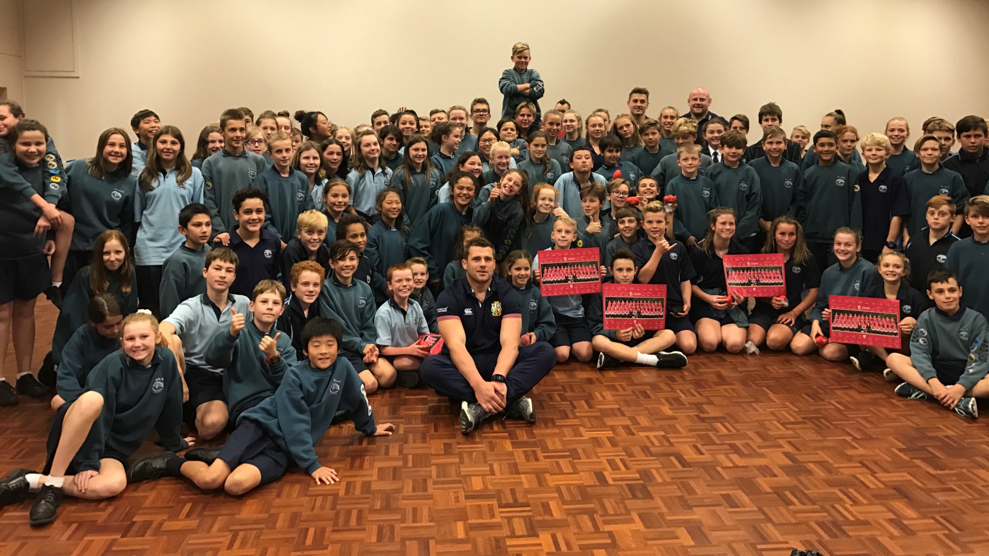 The Lions hit the road with 12 community visits