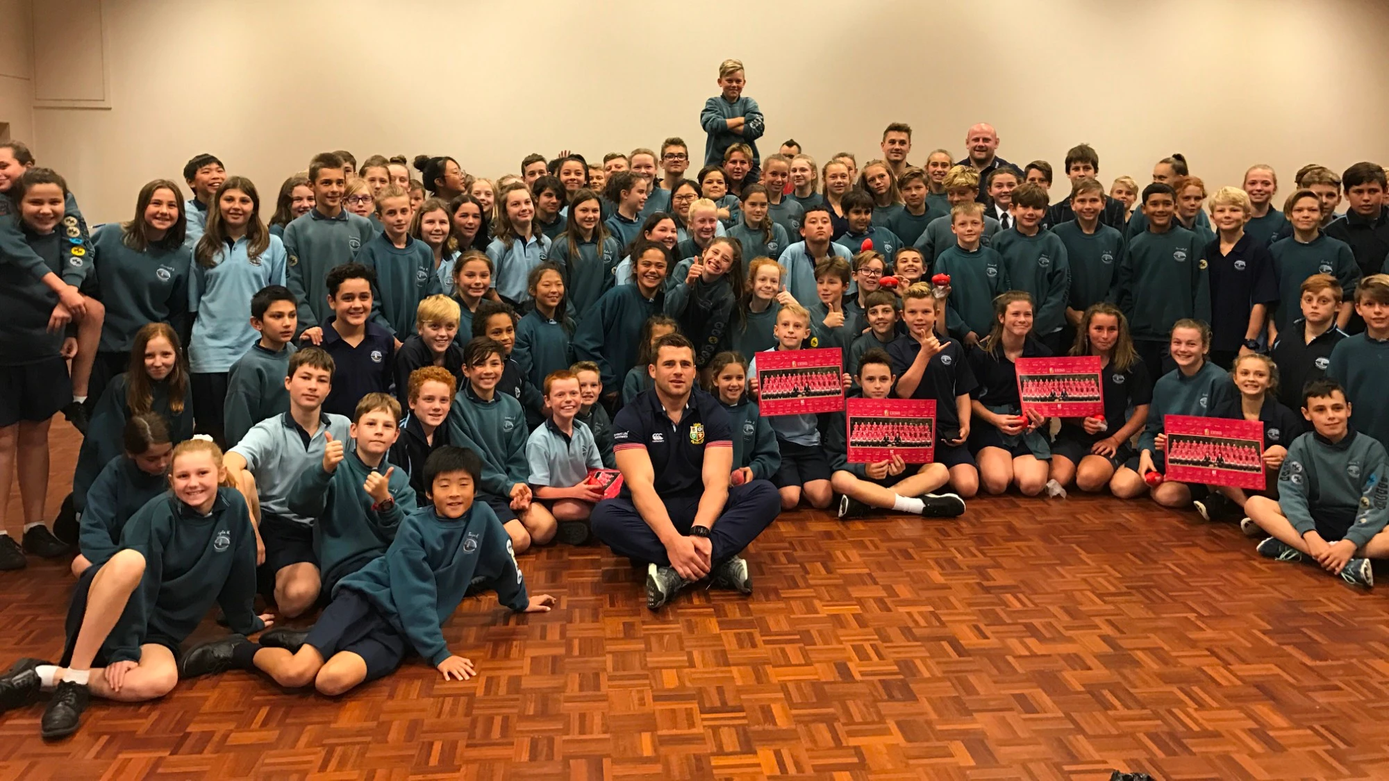 The Lions hit the road with 12 community visits