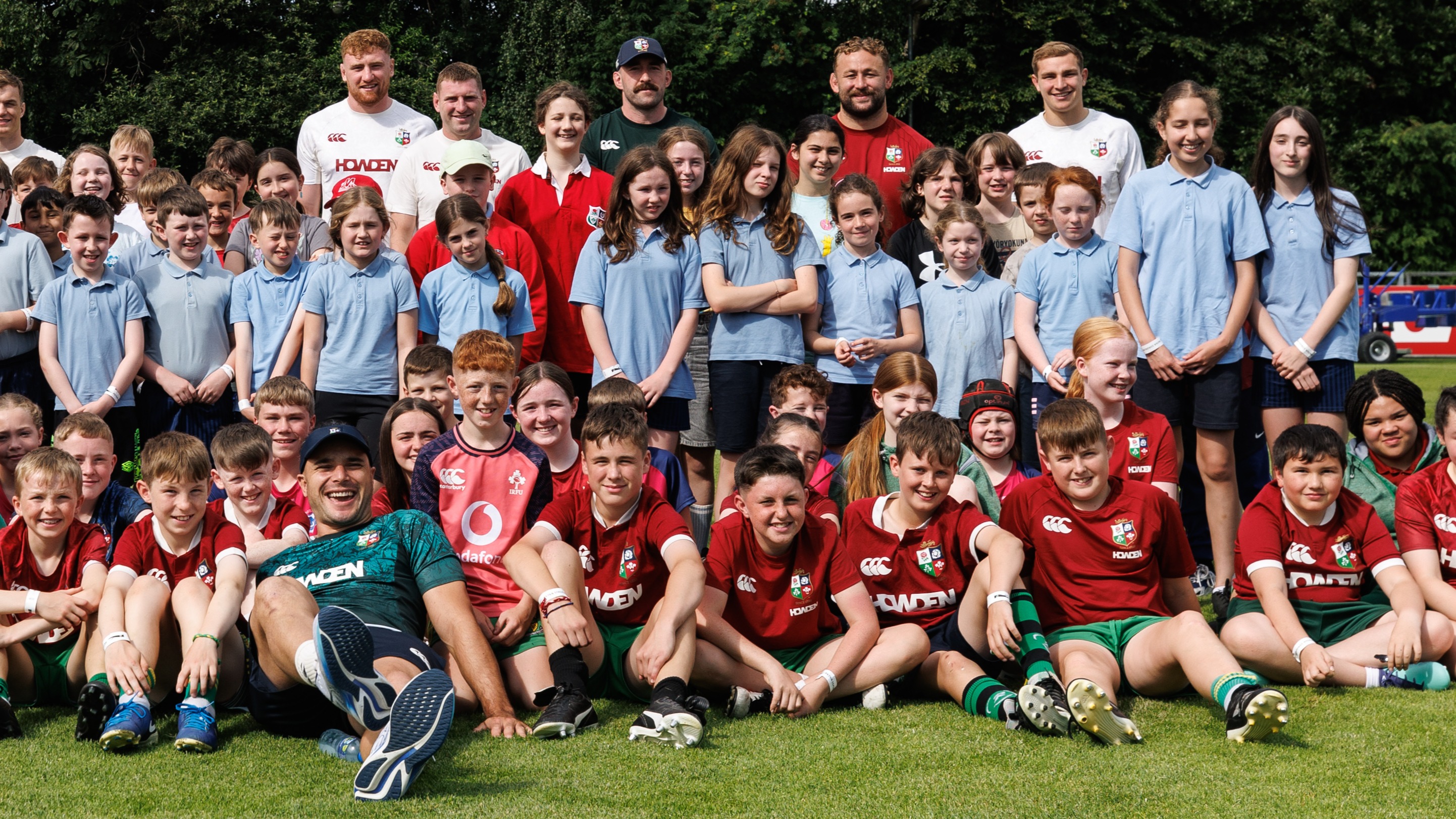 Lions kids training session cropped