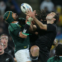 Matfield ready for battle up front