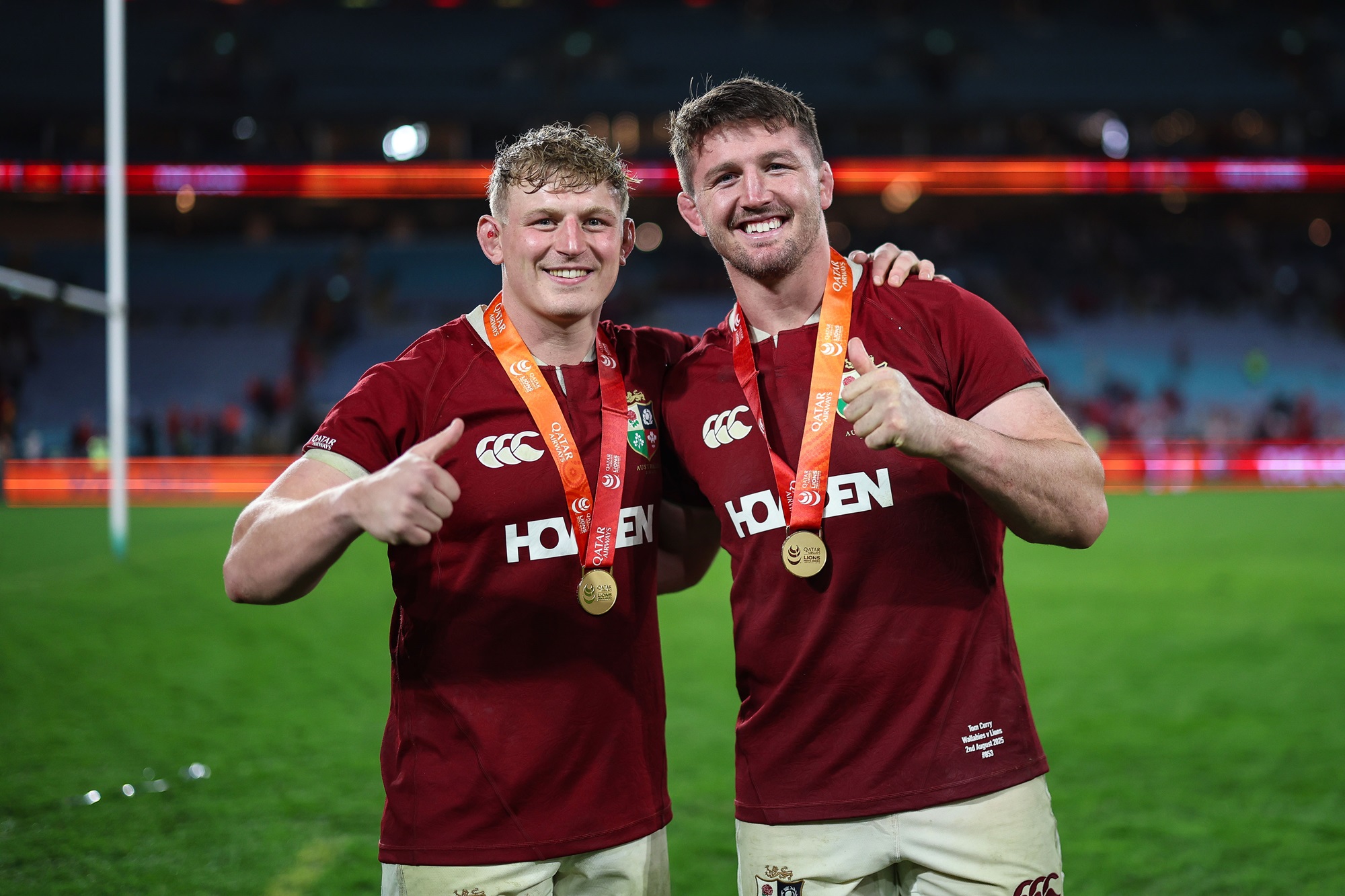 Jac Morgan & Tom Curry full-time Sydney